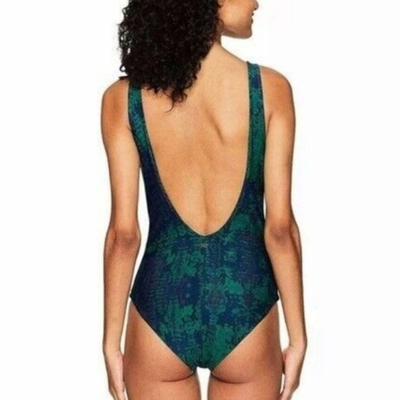 Stone Row Lace up Swimsuit Sz.S - Picture 2 of 7